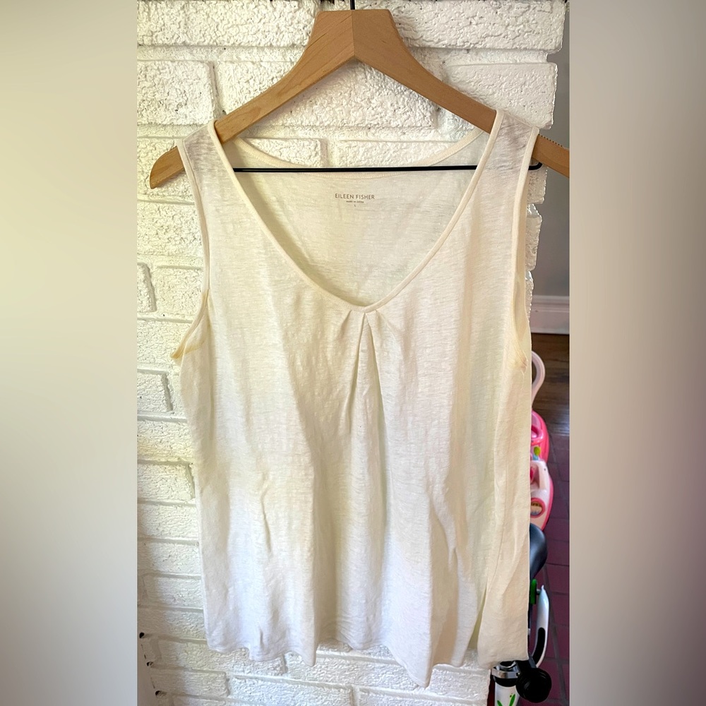 Eileen Fisher linen tank